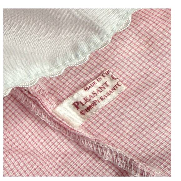 American Girl Kirsten Birthday Outfit Pleasant Co Apron Dress Wreath Hanger Bag - Picture 6 of 11